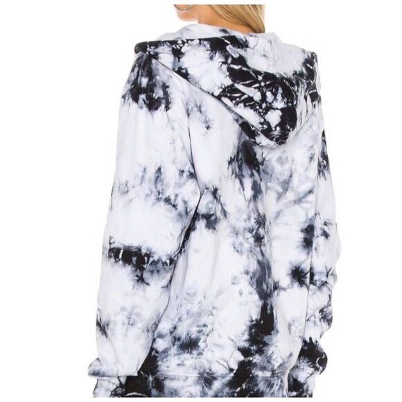 REVOLVE X Karla Zip-up Tie Dye Hoodie Size S - Picture 3 of 6